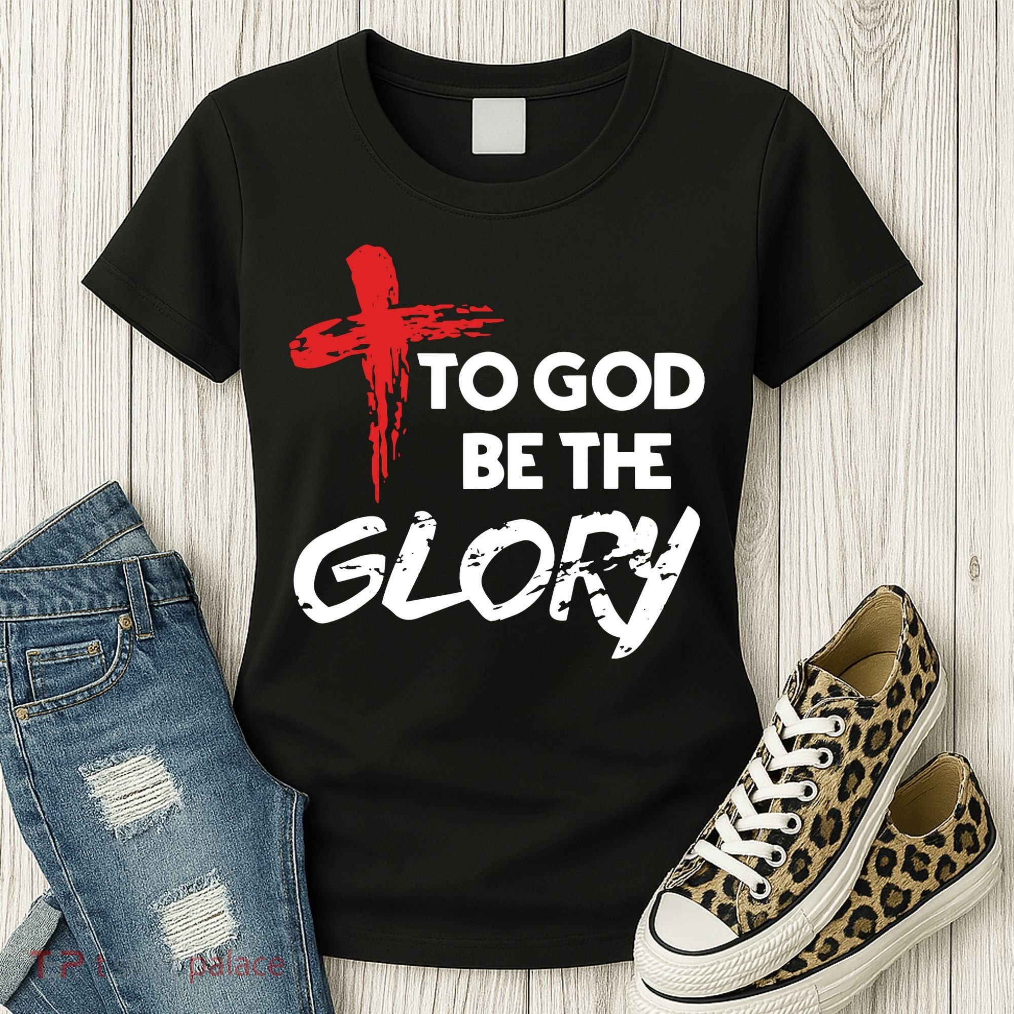 Christian To God Be The Glory Women's T-Shirt