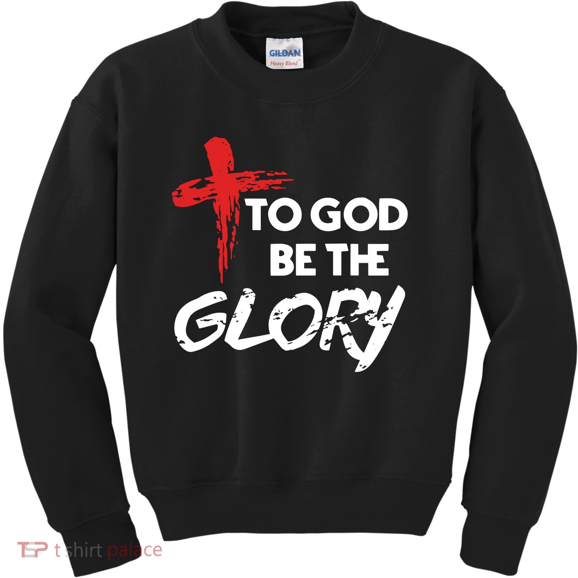 Christian To God Be The Glory Kids Sweatshirt