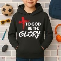 Christian To God Be The Glory Kids Hoodie thumb 2