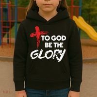 Christian To God Be The Glory Kids Hoodie thumb 3