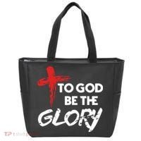 Christian To God Be The Glory Tote Bag thumb 0