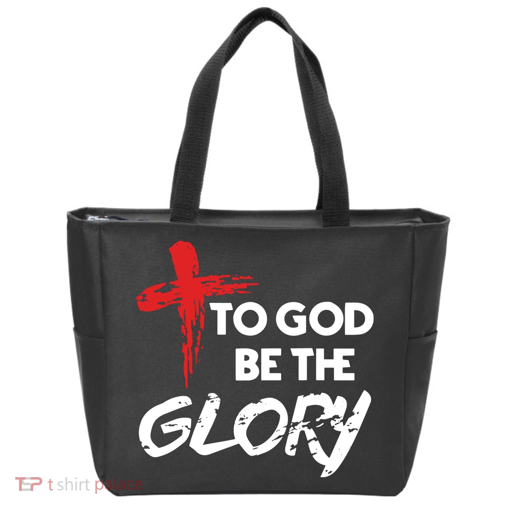 Christian To God Be The Glory Tote Bag