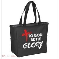 Christian To God Be The Glory Tote Bag thumb 2