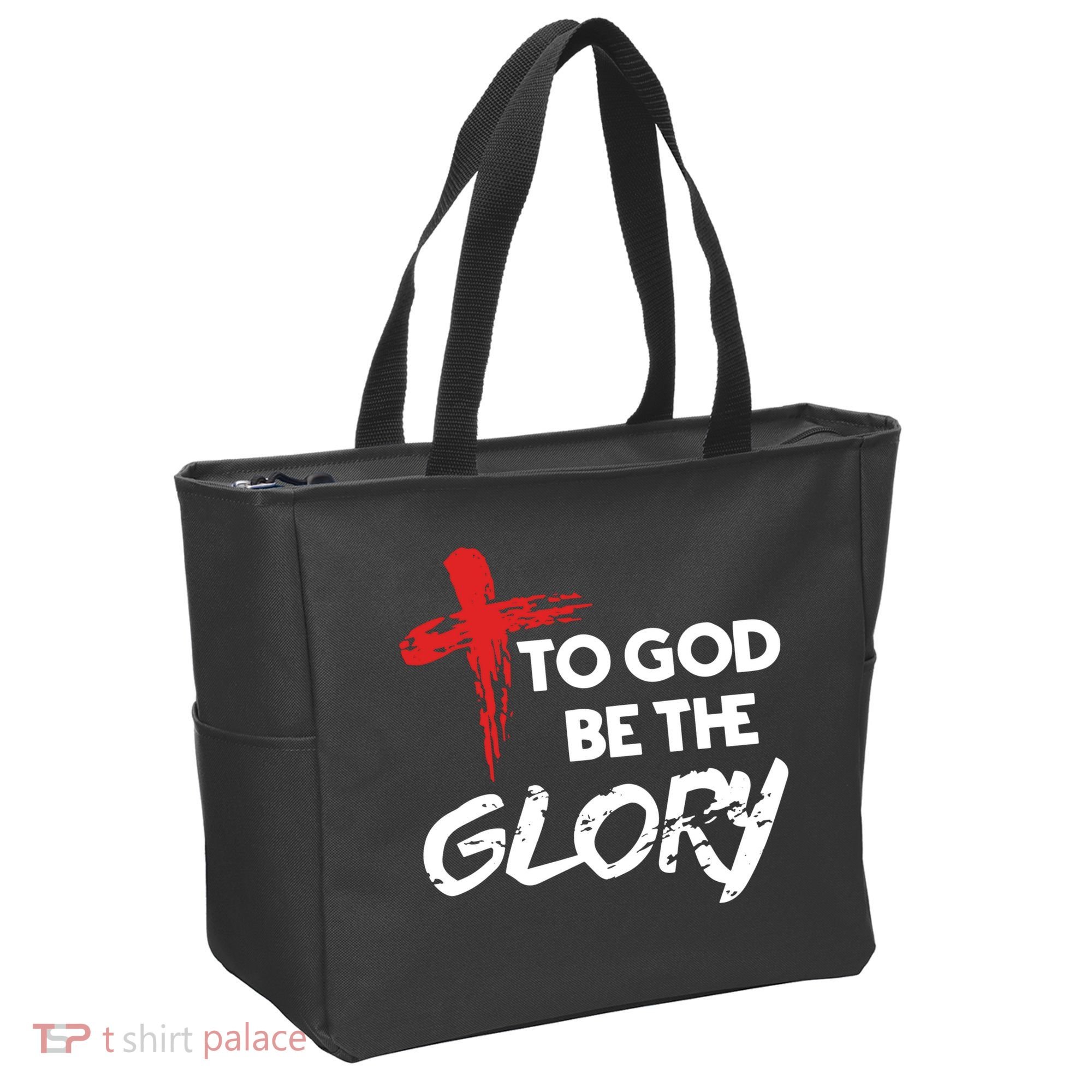 Christian To God Be The Glory Tote Bag