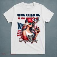 Cool Trump Girl No Apologies T-Shirt thumb 5