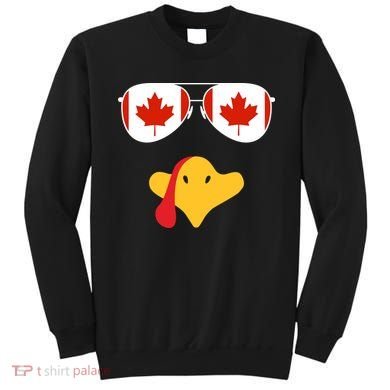 Canadian Turkey Gobble Funny Canada Thanksgiving Sweatshirt