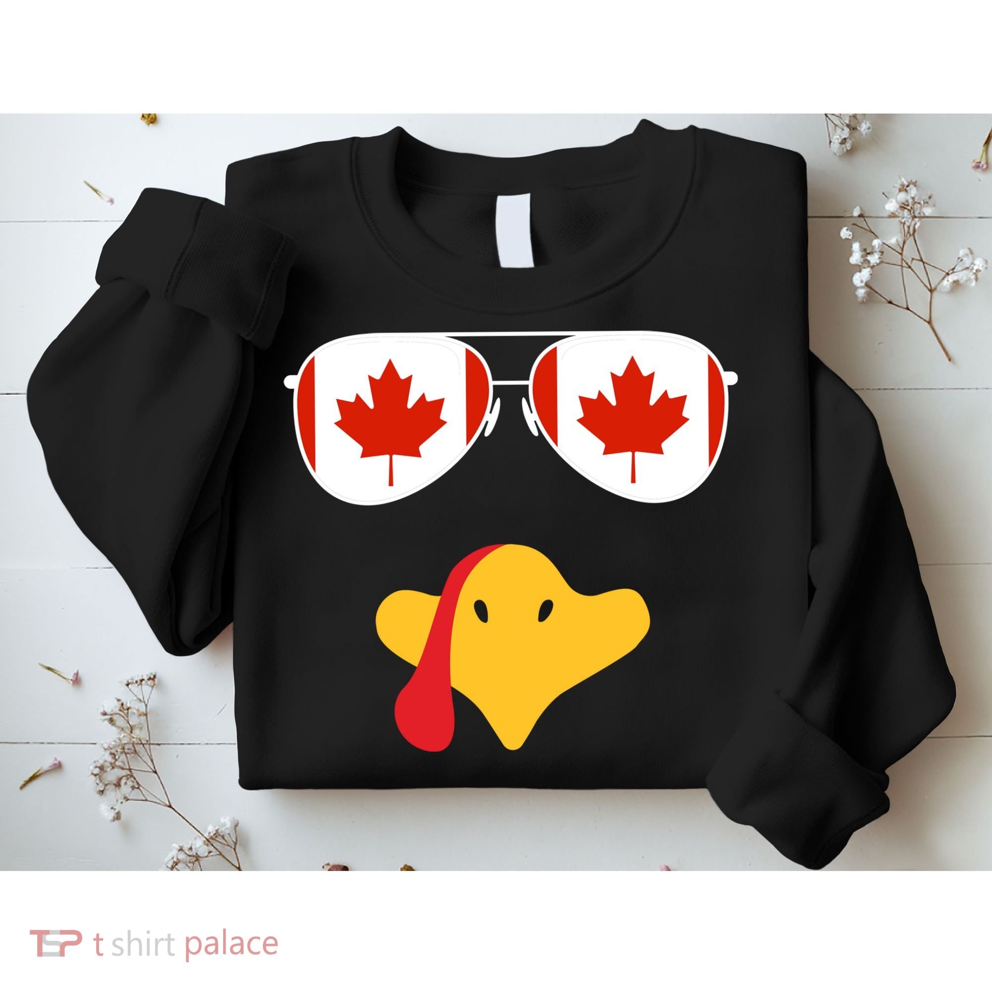Canadian Turkey Gobble Funny Canada Thanksgiving Sweatshirt