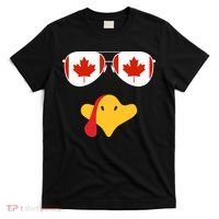 Canadian Turkey Gobble Funny Canada Thanksgiving T-Shirt thumb 0