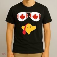Canadian Turkey Gobble Funny Canada Thanksgiving T-Shirt thumb 3