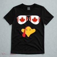 Canadian Turkey Gobble Funny Canada Thanksgiving T-Shirt thumb 5