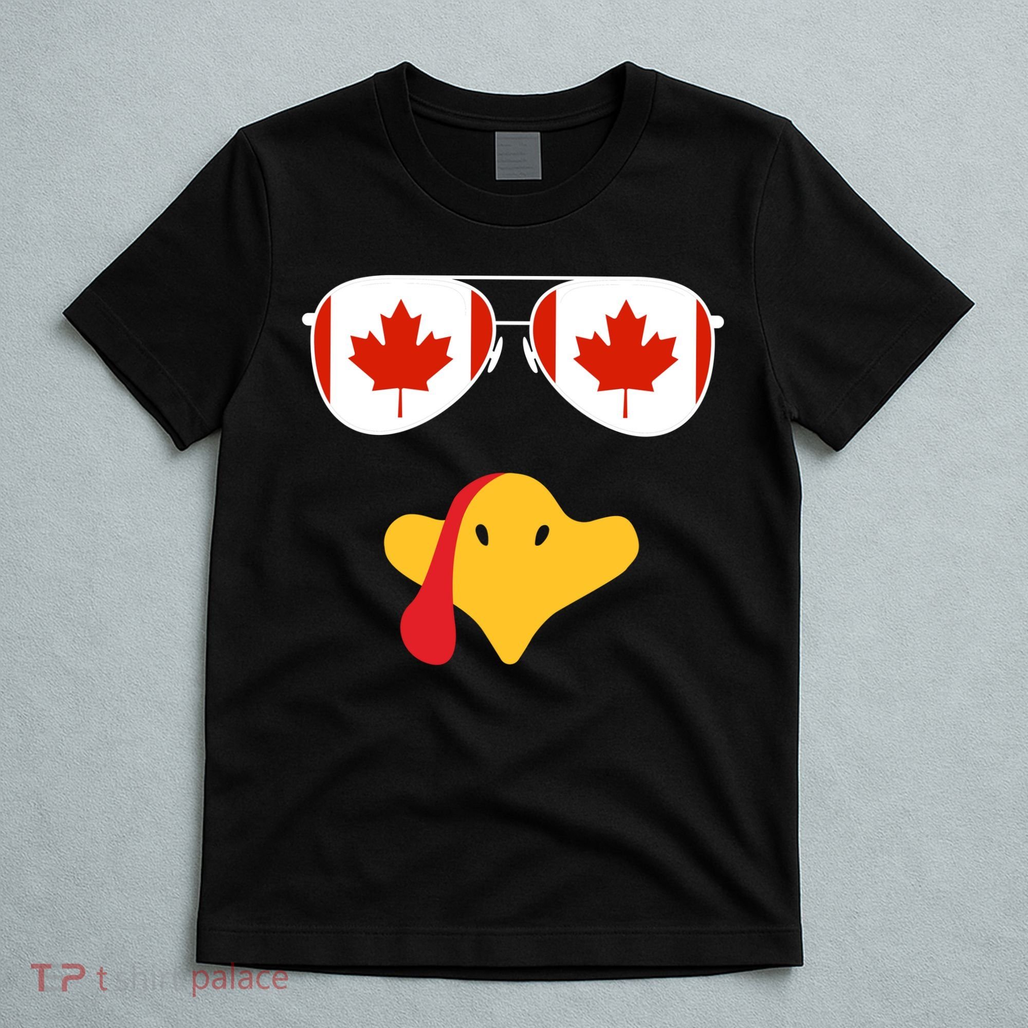 Canadian Turkey Gobble Funny Canada Thanksgiving T-Shirt