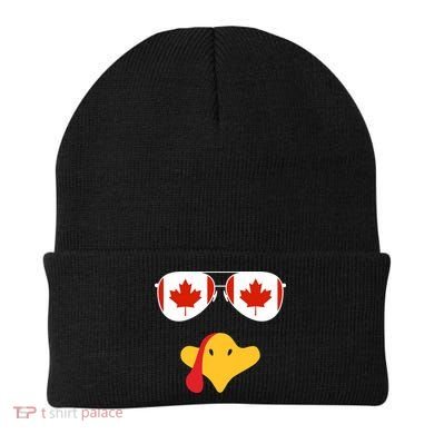 Canadian Turkey Gobble Funny Canada Thanksgiving Beanie