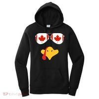 Canadian Turkey Gobble Funny Canada Thanksgiving Women's Hoodie thumb 0