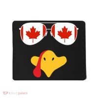 Canadian Turkey Gobble Funny Canada Thanksgiving Mousepad thumb 0