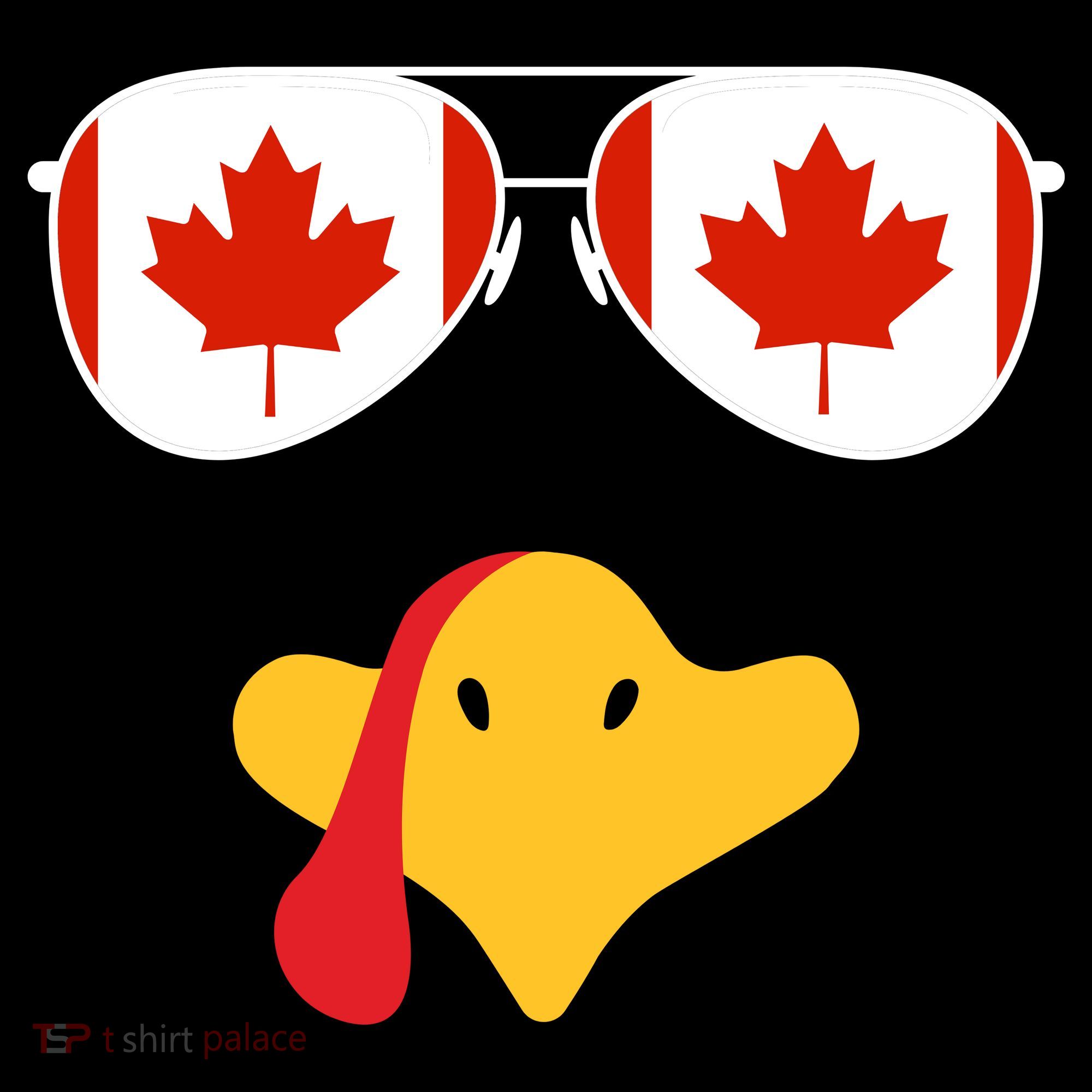Canadian Turkey Gobble Funny Canada Thanksgiving Mousepad