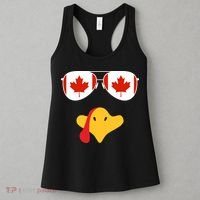 Canadian Turkey Gobble Funny Canada Thanksgiving Women's Tank Top thumb 3