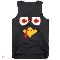 Canadian Turkey Gobble Funny Canada Thanksgiving Tank Top thumb 0