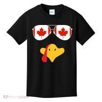 Canadian Turkey Gobble Funny Canada Thanksgiving Kids T-Shirt thumb 0