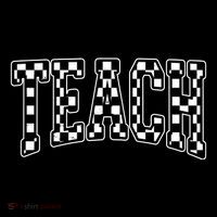 Checkered Teach Gift For Teachers Toddler Hoodie thumb 2