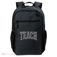 Checkered Teach Gift For Teachers Backpack thumb 0
