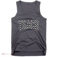 Checkered Teach Gift For Teachers Tank Top thumb 0