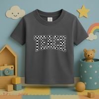 Checkered Teach Gift For Teachers Toddler T-Shirt thumb 3