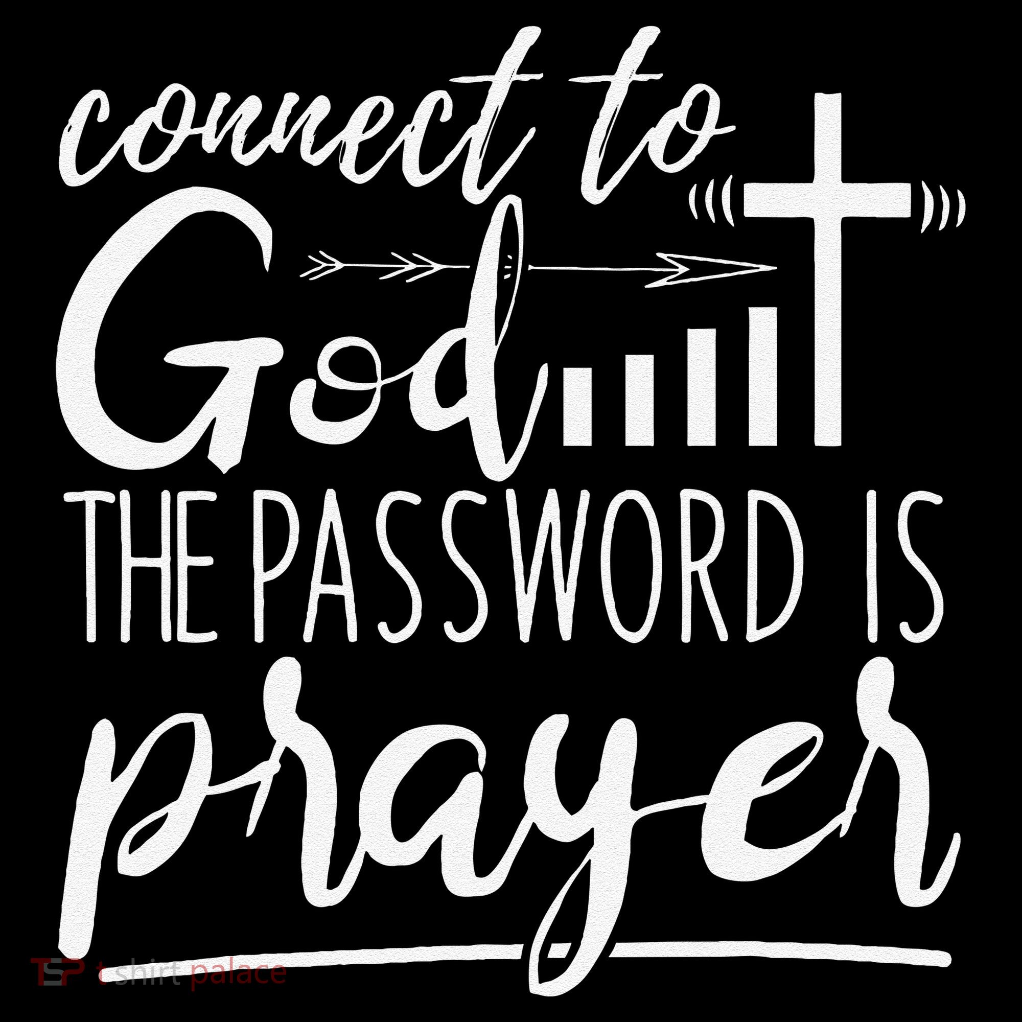 Connect To God Password Prayer Jesus Christian Coffee Mug