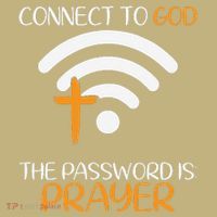 Connect To God He The Password Is Prayer God Faith Jesus Sweatshirt thumb 2