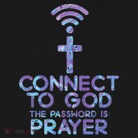 Connect To God Password Prayer Jesus Christian Backpack thumb 2