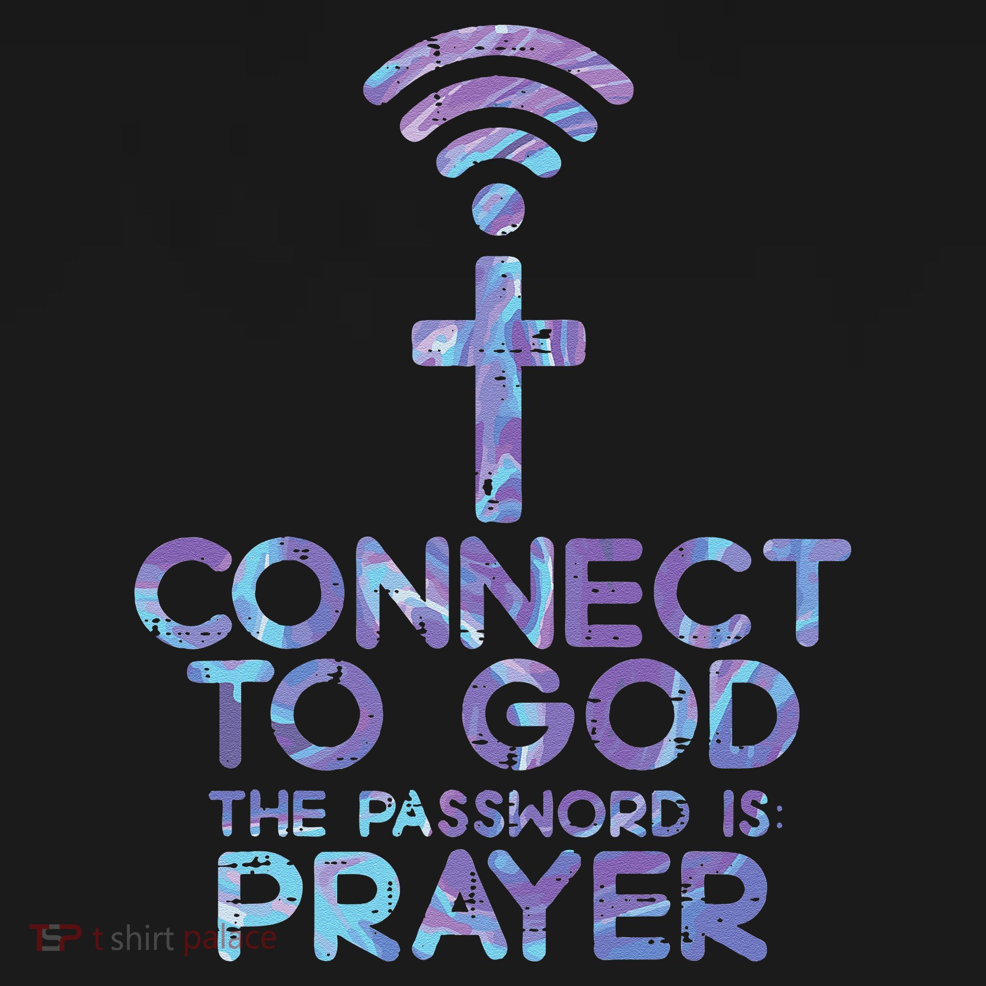 Connect To God Password Prayer Jesus Christian Coaster