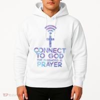 Connect To God Password Prayer Jesus Christian Hoodie thumb 2