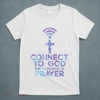 Connect To God Password Prayer Jesus Christian T-Shirt thumb 5