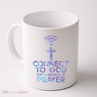 Connect To God Password Prayer Jesus Christian Coffee Mug thumb 0