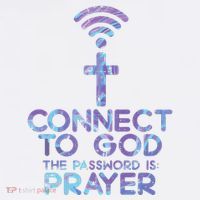 Connect To God Password Prayer Jesus Christian Women's Hoodie thumb 2
