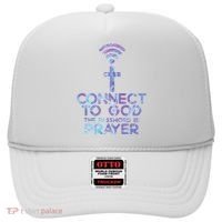 Connect To God Password Prayer Jesus Christian Hat thumb 0