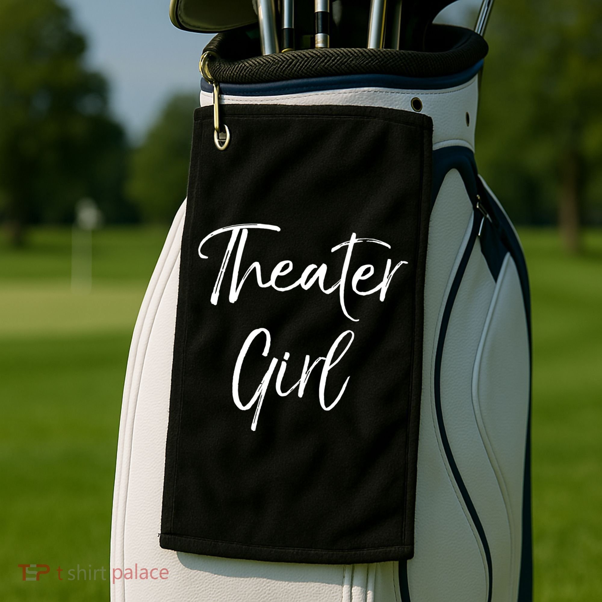 Cute Theatre Gift Broadway Lovers Theater Girl Cool Gift Golf Towel