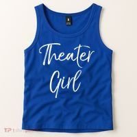 Cute Theatre Gift Broadway Lovers Theater Girl Cool Gift Tank Top thumb 2