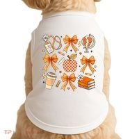Coquette Teacher Game Day Fall Autumn Book Coffee Doggie Tank thumb 0