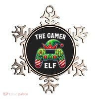 Christmas The Gamer Elf Video Gaming Ornament thumb 0