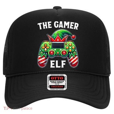 Christmas The Gamer Elf Video Gaming Hat