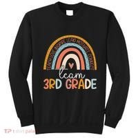 Cute Third Grade Teacher Boho Rainbow Team 3rd Grade Sweatshirt thumb 0