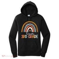 Cute Third Grade Teacher Boho Rainbow Team 3rd Grade Women's Hoodie thumb 0
