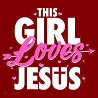 Cute This Girl Loves Jesus Visor thumb 3