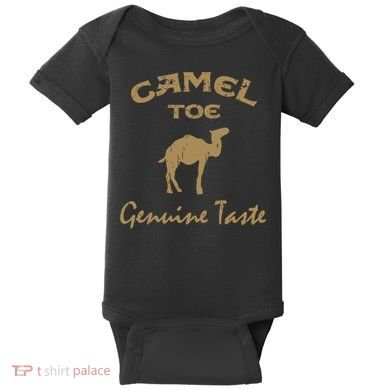 Camel Toe Genuine Taste Baby Bodysuit