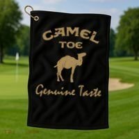 Camel Toe Genuine Taste Golf Towel thumb 1