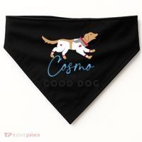 Cosmo The Good Dog Rocket Lylla Floor & Teefs Space Dog USA-Made Doggie Bandana thumb 0