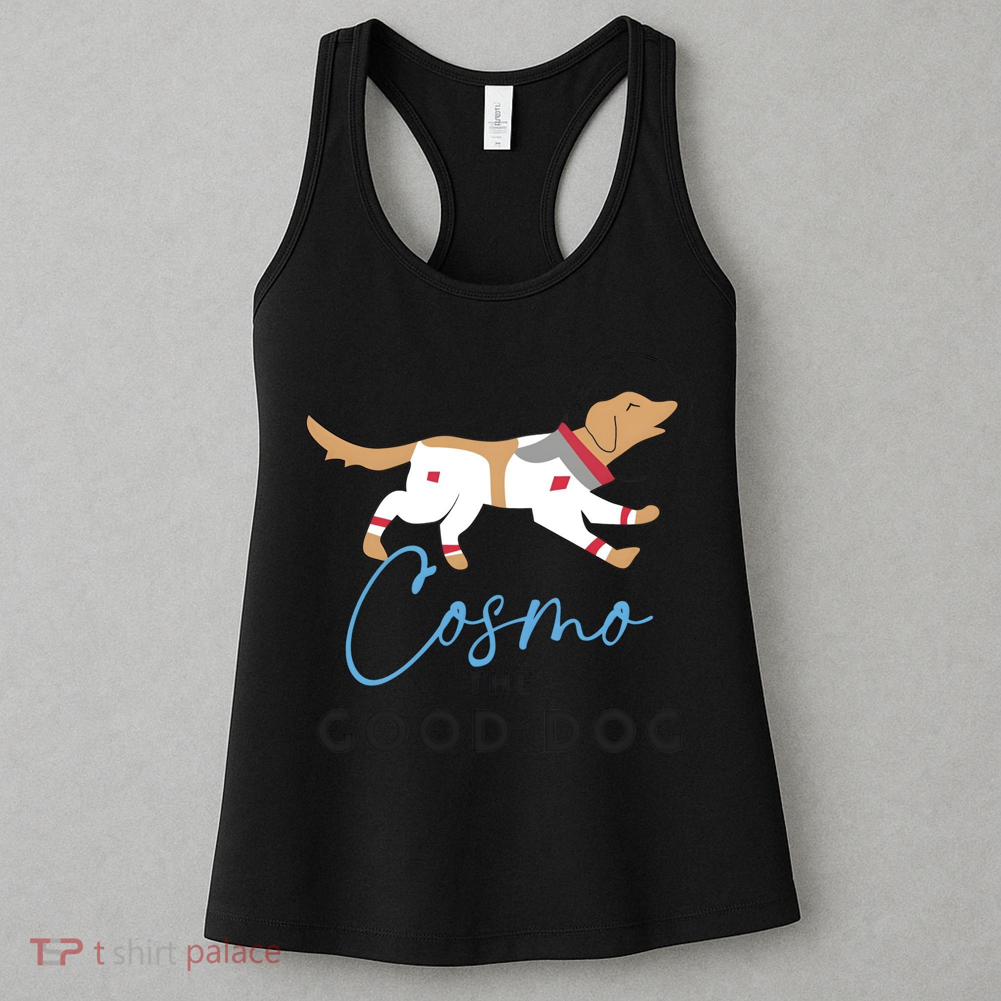 Cosmo The Good Dog Rocket Lylla Floor & Teefs Space Dog Women's Tank Top
