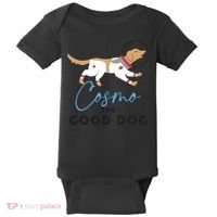 Cosmo The Good Dog Rocket Lylla Floor & Teefs Space Dog Baby Bodysuit thumb 0