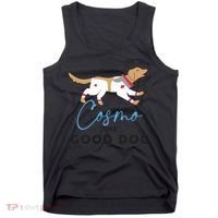 Cosmo The Good Dog Rocket Lylla Floor & Teefs Space Dog Tank Top thumb 0