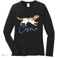 Cosmo The Good Dog Rocket Lylla Floor & Teefs Space Dog Women's Long Sleeve Shirt thumb 0